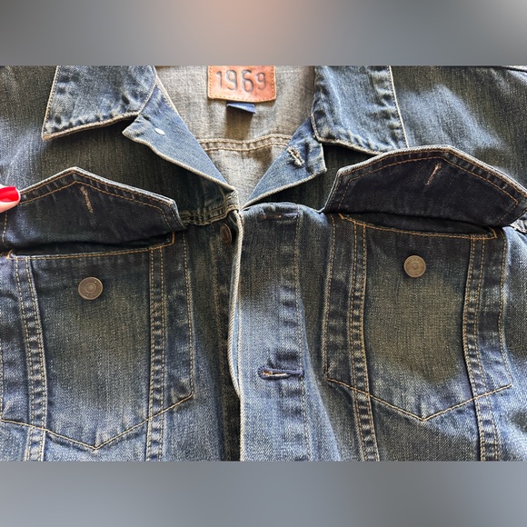Auntie Hero Gap 1969 vintage Jean jacket AUTHENTIC TAYLOR SWIFT CONCERT JACKET - Picture 8 of 9